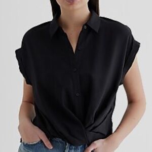 Short Sleeve Twist Portofino Shirt
